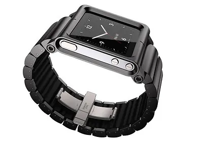 $20.99 • Buy  LunaTik LYNK Multi-Touch Black  Wrist Watch Band For IPod Nano 6th Generation 
