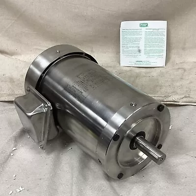 LEESON 191570.00 Washdown Motor 3-Phase 2 HP 1750 Nameplate RPM 208-230/460V AC • $495