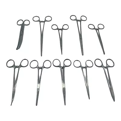 Lot Of 10 VTG Surgical Dental Medical Scissors Instruments • $19.99