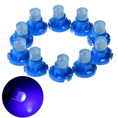 10x T3 Led Bulb Instrument Dash Dashboard Gauge Base Lamp Light Bl F~ • $5.86