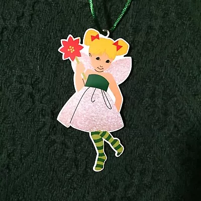 Painted Metal Blonde Fairy Or Angel Christmas Ornament Buy $10=Free Shipping • $2.95