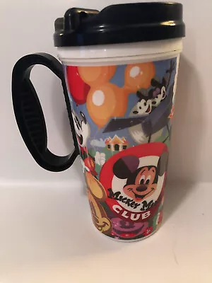 Disney Parks MICKEY MOUSE CLUB Travel Mug - Black Top • $7.99