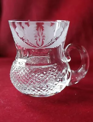 £65 • Buy Edinburgh Crystal Thistle Pattern - Hot Toddy / Punch Cup - Signed