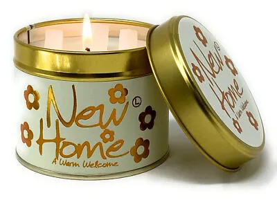 Brand New Lily Flame Tin Candle NEW HOME-Free P&P-Gift • £10.50