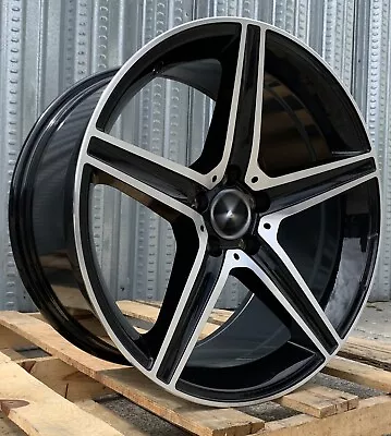 18x8 18x9 Staggered Wheels Fit Mercedes E550 E350 E450 CLK350 5x112 Rims Set 4 • $742