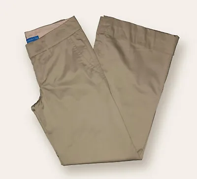 Martin + Osa Khaki Beige Flare Dress Pants Slacks Size 0 • $18