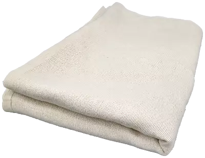 70x90 Hospital Blanket Unbleached Beige 80/20 Blend Patient Bath Medical Use • $109.99