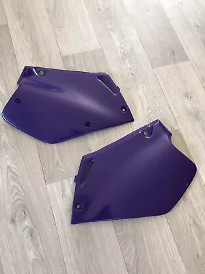 Honda CR 125 95-97 & CR250 95-96 UFO Plastics Purple Side Plates • $69