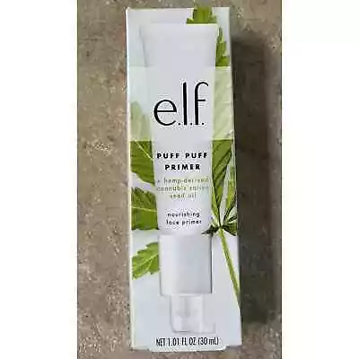 E.L.F. Puff Puff Face Primer Nourishing Primer Hemp Derived 1.01 Fl Oz • $9.95