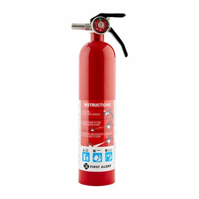 First Alert  2.5 Lb ABC Standard Home Fire Extinguisher Red • $34.99