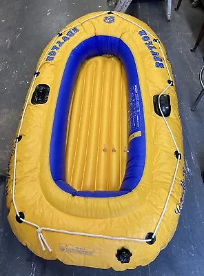 Sevylor Caravelle K55D-2 Person Pool/Beach Boat—6’5” W/Grabline/Oarlocks– • $34