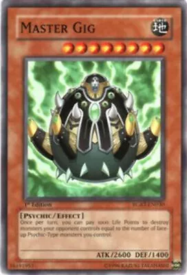 Master Gig - RGBT-EN030 - Common - 1st Edition - YuGiOh • £0.99