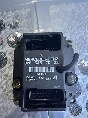 Mb Mercedes-benz Vito 2.3 Petrol Engine Ignition Control Unit Module 0265457032 • $430.37