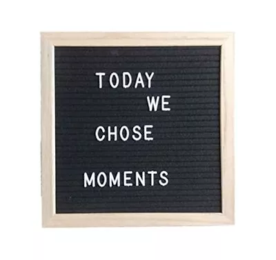 Felt Board Felt Letter Board 10 X 10 Inch Message Board Word Board Letter Boa... • $17.23