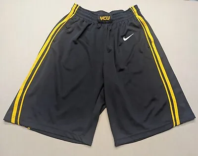 Nike VCU Rams Replica Basketball Shorts Athletic Men's Size Large Black   • $26.50