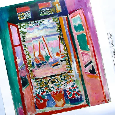 Beautiful Henri Matisse Collioure France Poster  • $64.99