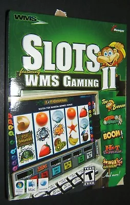 WMS Gaming II Slots Video Game PC & Mac • $8.50