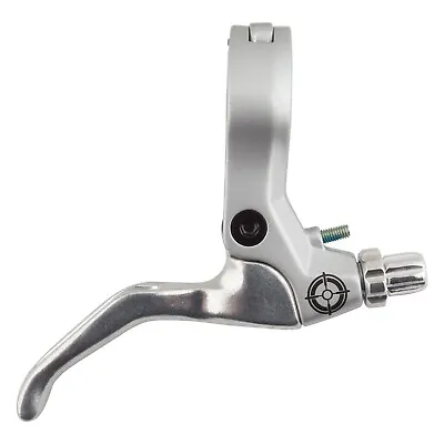 BRAKE LEVER Alloy HINGED 2-Finger Right Hand Silver Black-Ops BMX • $18.14