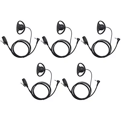 5x Earpiece Headset For Motorola MH230R MR350R MS350R MT350R MG160A MJ270R T200 • $32.88