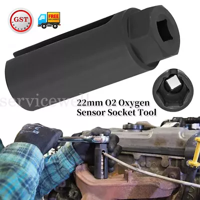22mm Universal O2 Oxygen Sensor Socket Tool 1/2  Square Drive Removal Tool • $16.78