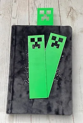 3d Printed Minecraft Creeper Bookmark Gamer Gift Green Gift Present~ 1 Or 2 Pack • £3.50