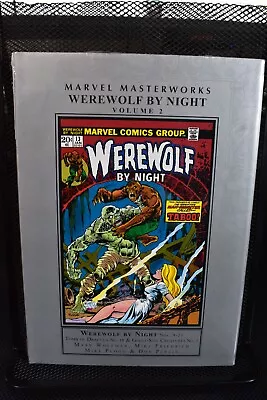 Marvel Masterworks Werewolf By Night Volume 2 Hardcover NEW SEALED RARE Dracula • $10.50