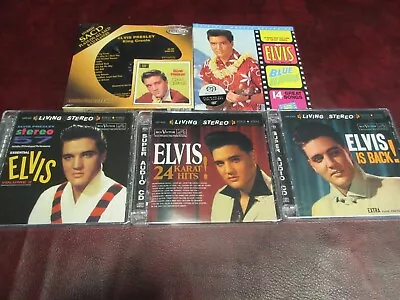 Elvis Presley Verified 5 Sacd Set Creole  24 Karat Is Back Blue Hawaii Elvis 57 • $263.99