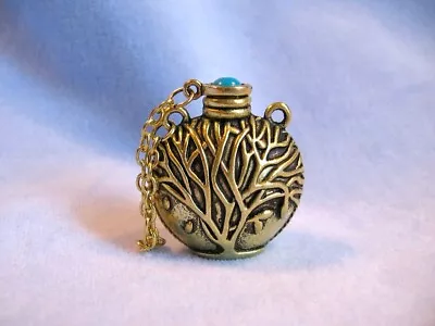 Doll House Dollhouse Miniature TREE OF LIFE GOLDEN JUG WITH CHAIN • $13.99