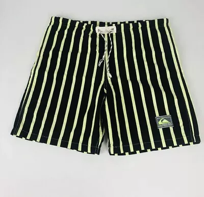 Vintage Quicksilver Shorts - Medium Mens - Retro Surf • $49.95