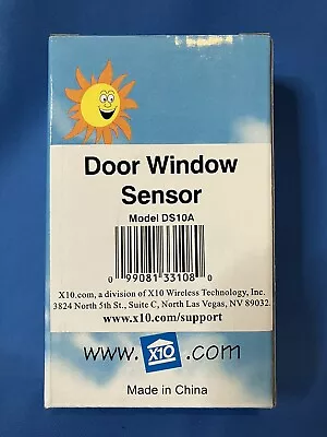 X-10 Home Automation Door Window Sensor Model DS10A New In Box Unused • $9.99