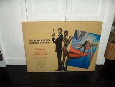£20 • Buy Massive Vintage Style James Bond Grace Jones Veiw To A Kill Canvas Film Poster