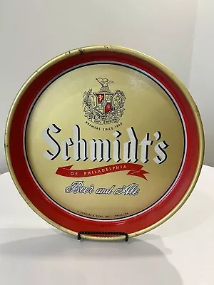 Vintage Schmidts Beer Advertising Serving Tray • $20