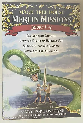 Magic Tree House Merlin Mission 1-4 Boxed Set - Paperback - New • $7.10