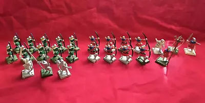 Warhammer The Old World Bretonnia Peasant Archers And Command X2 WFB GW OOP • $10.50