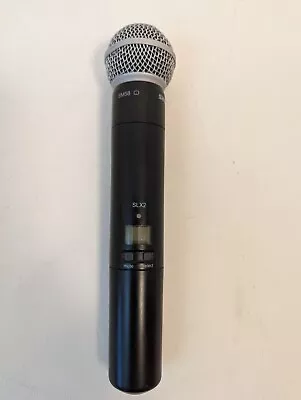 Shure SM58 SLX2 Wireless Dynamic Vocal Microphone H5 518-542MHz • $219.99