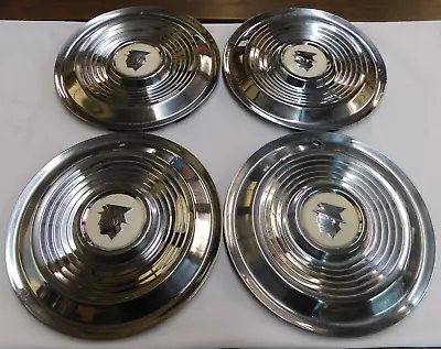 OEM Ford 1956 Mercury  15  Wheel Covers Hub Caps Set Monterey Montclair • $369