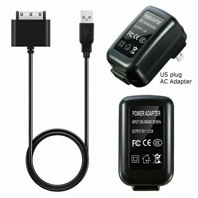 For Toshiba AT200/AT300 Tablets USB Charger Sync Cable Power Cord &US AC Adapter • $19.95