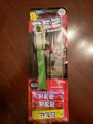 Pez Candy & Dispenser Disney Star Wars D-0 Raspberry Cherry Lemon New 12/02/2024 • $9.99