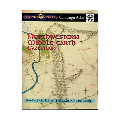 £91.05 • Buy ICE MERP 1st Ed Northwestern Middle-Earth Gazetteer VG+