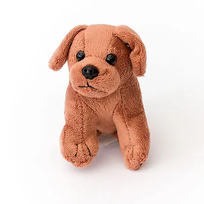 NEW - Brown Labrador Puppy Dog - Cute Soft Cuddly - Gift Present Birthday Xmas • £5.95