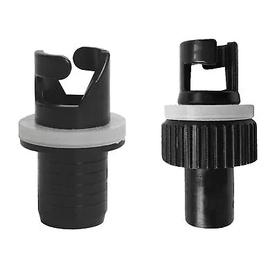 Air Pump Nozzle Valve Hose Adapter Connector Fit For Inflatable Boat Kayak • £6.59