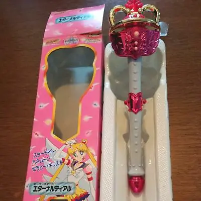 Sailor Moon Eternal Tiaru Tier Stick Rod 96 Wand Starlight Stars BANDAI • £261.29