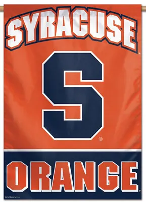 $27.99 • Buy SYRACUSE ORANGE Official NCAA Team Logo 28x40 WALL BANNER