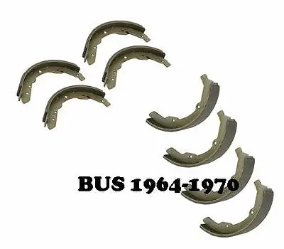 Volkswagen BRAKE SHOES Front And Rear KOMBI BUS 1964-1970 Split Screen • $109.90