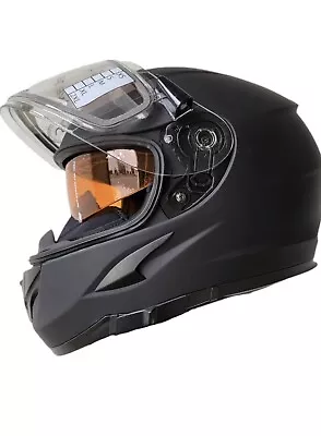 MEDIUM V-Star SNOWMOBILE Helmet With Electric Heated Shield -VEGA • $169