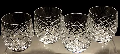 $249.99 • Buy 4 Vintage Waterford Powerscourt Old Fashioned Tumbler Glasses ~ Made In Ireland