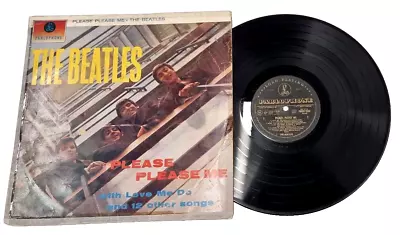 The Beatles  Please Please Me  1963 Oz Dec. Rel. Black & Gold Label VG+ Vinyl LP • $122.50