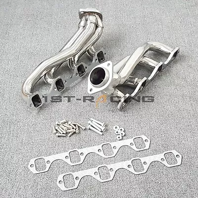 Stainless Shorty Headers For 1986-1993 Ford Mustang Fox Body 5.0L GT LX Cobra V8 • $164.50