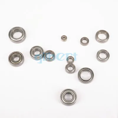 10pcs I/D 2mm To 8mm  ABEC1/ABEC3 Deep Groove Ball Miniature Micro Bearing • $3.95