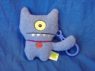 UglyDoll Ugly Dog 5  Plush Clip On Keychain Backpack Pull Zipper Pull FREE SHIP • $7.98